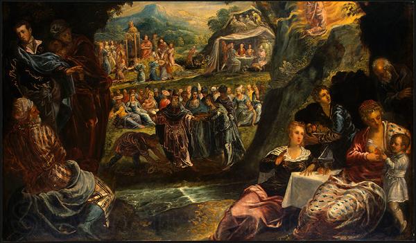 Jacopo Tintoretto The Worship of the Golden Calf